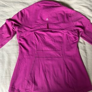 Lululemon define jacket size 8 magenta (used)